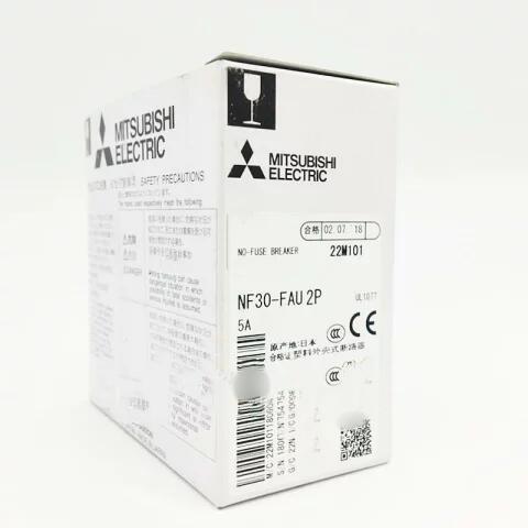 【新品 ★送料無料 】MITSUBISHI三菱電機 NF30-FAU 2P 5A AX 用ノーヒューズ遮断器【6ヶ月保証】