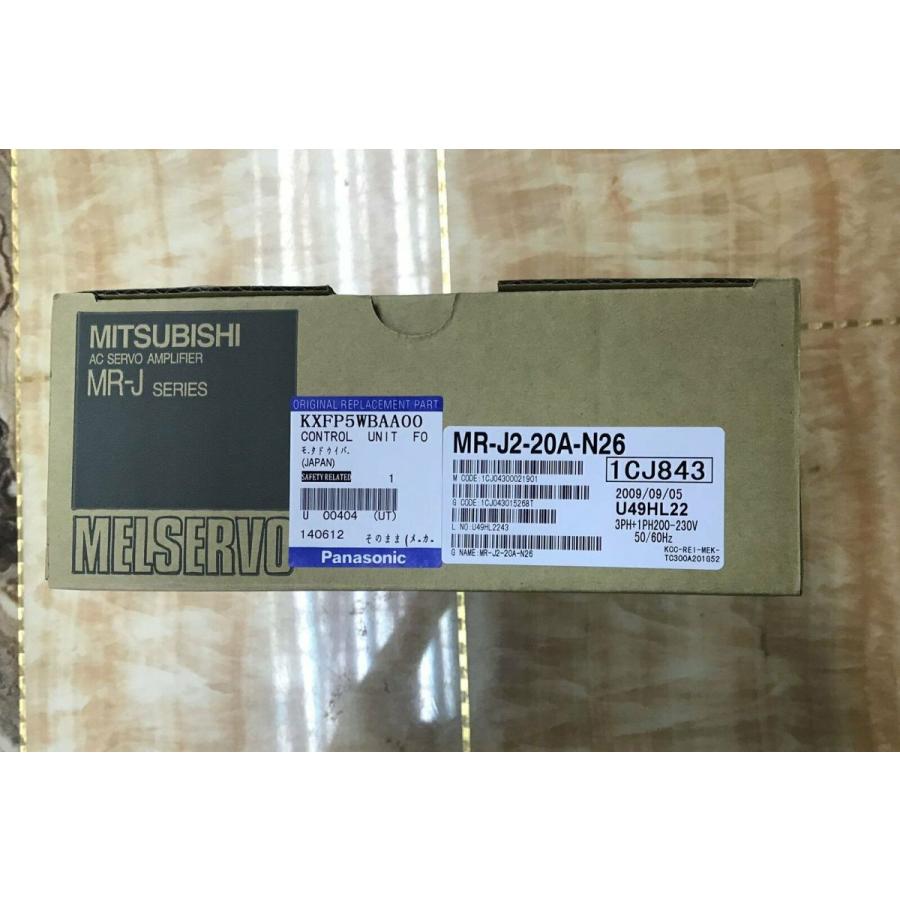 【新品★適格請求書★税込★送料無料】MITSUBISHI三菱電機 MR-J2-20A-N26【６ヶ月保証】｜小林電房
