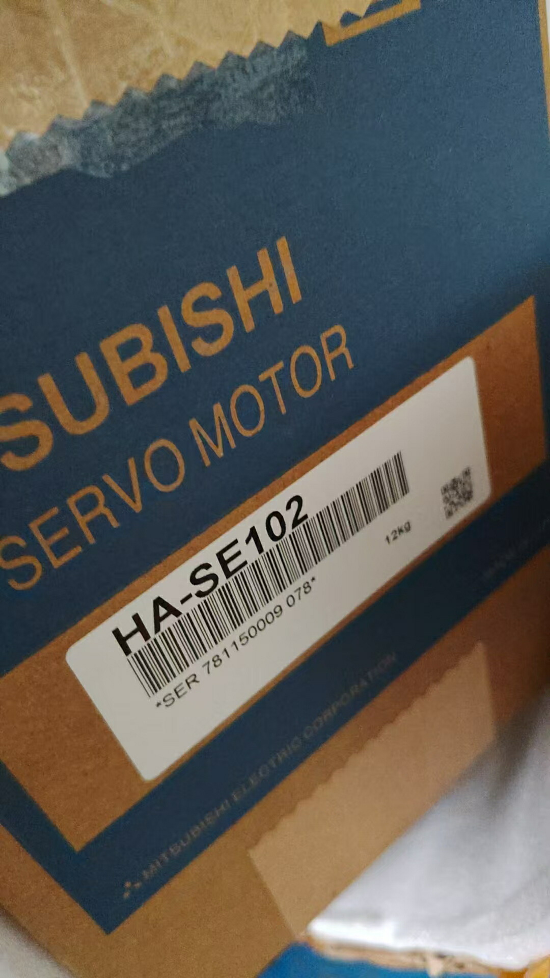 【新品◆適当お願いごと書◆貨物輸送無料】MITSUBISHI 三菱電機HA-SE102  サーボ原動機   ◆ 6ヶ月引き受ける