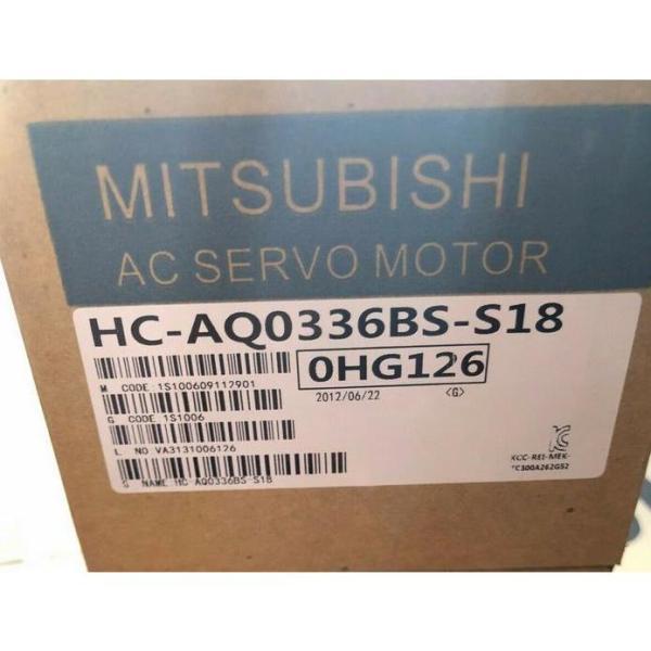 【新品◆適当お願いごと書◆貨物輸送無料】MITSUBISHI 三菱 HC-AQ0336BS-S18 サーボ原動機 ◆6ヶ月引き受ける