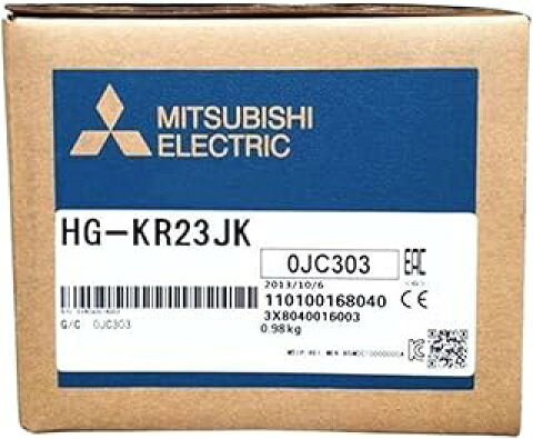 【新品◆適格請求書◆送料無料】 三菱電機 MITSUBISHI HG-KR23JK シリーズ サーボモーター [6ヶ月安心保証]｜小林電房