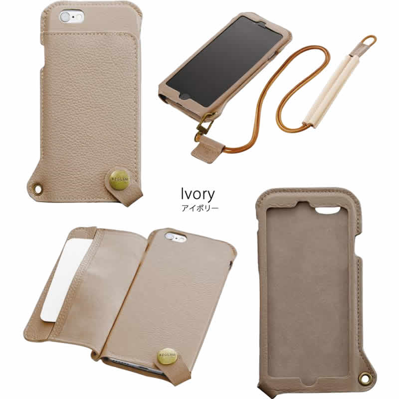 楽天市場 送料無料 Iphone6 Iphone6s ケース 本革 ネックストラップ付き Bzglam Wearable Leather Cover Iphone6s Iphone6 アイフォン6s ケース ショルダー Iphone6sケース アイフォン6 カバー レザー レザーケース 本革ケース ストラップ ストラップホール