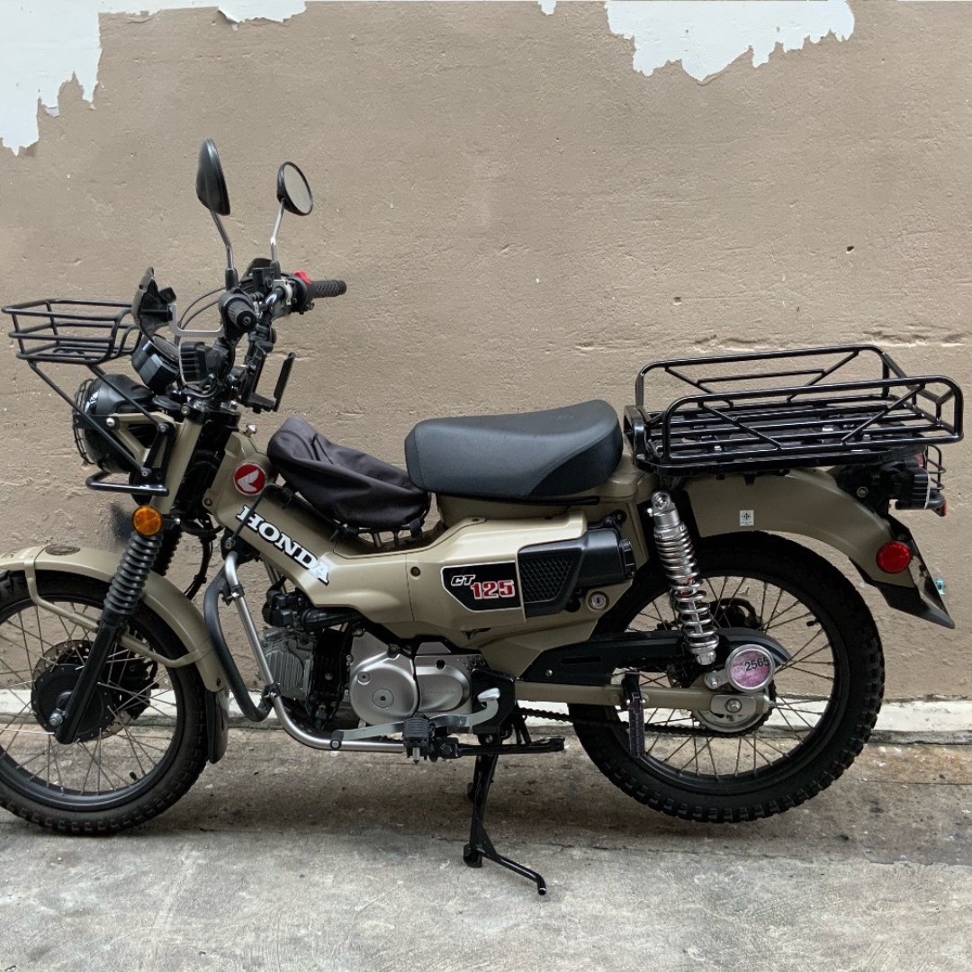 日本製 ホンダ ハンターカブCT125用 キャリアラックTop Rack HONDA CT125 fucoa.cl