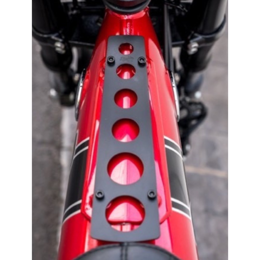 最大62%OFFクーポン ホンダ ダックスDX125 センターガード DX024 Diablo Custom Works Middle Protector  Red for Honda DAX125 fucoa.cl