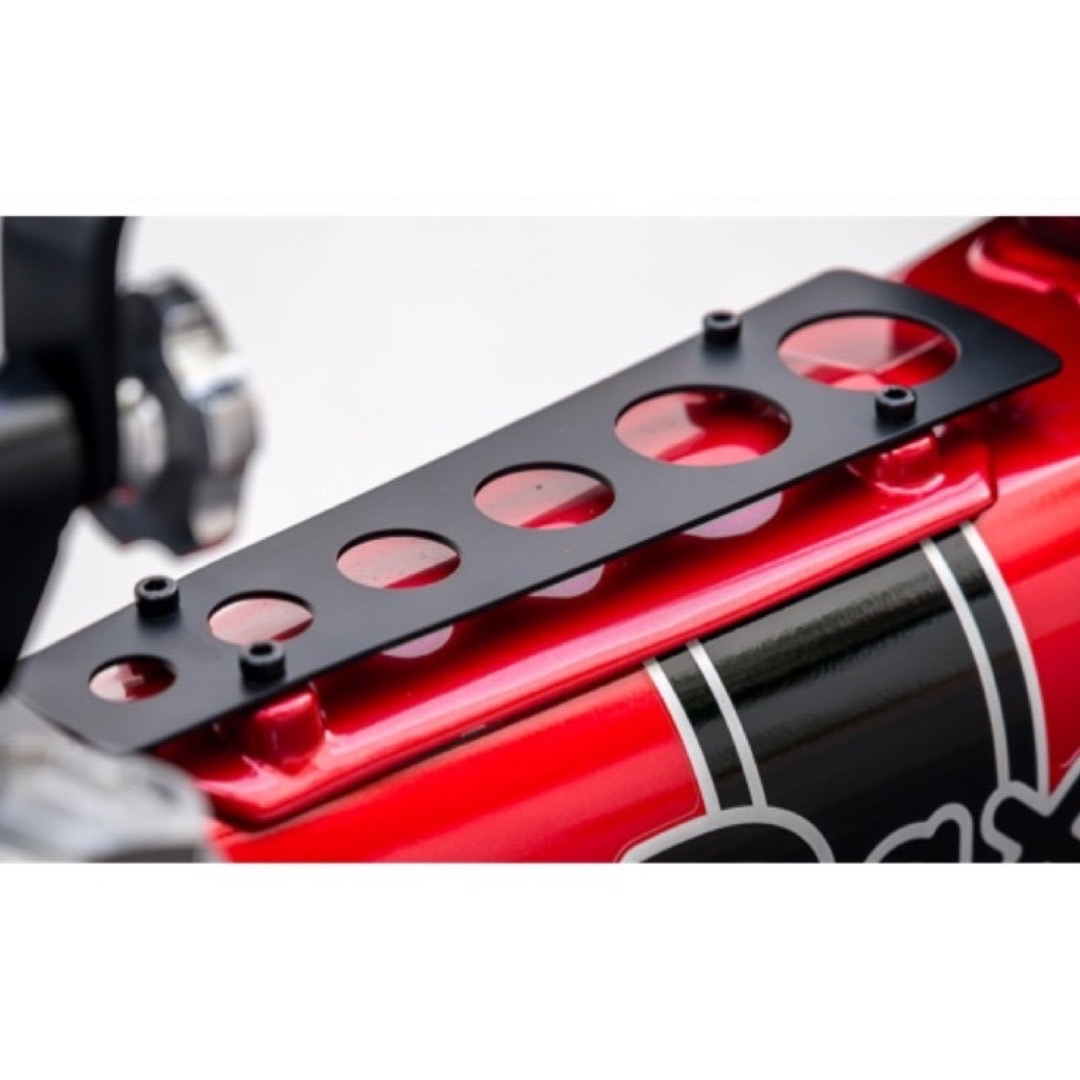 新しい季節 ホンダ ダックスDX125 センターガード DX024 Diablo Custom Works Middle Protector Red  for Honda DAX125 fucoa.cl