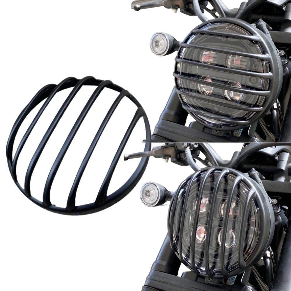 レブル250 ヘッドライトカバー Diablo - 外国オートバイ用パーツ