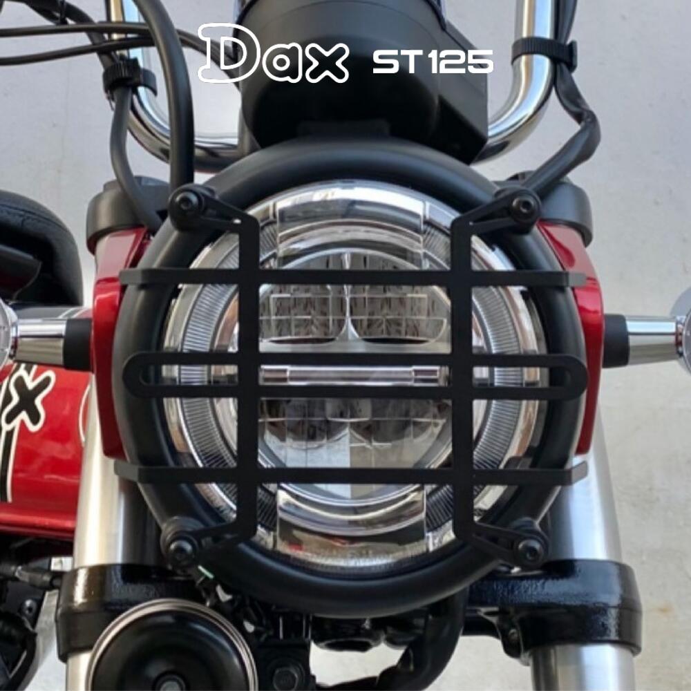 ホンダ ダックスST125用ヘッドライトガード V1 DX002Diablo Custom Works Headlight Cover (2 pieces Model V.1) for HONDA125 メタルケージタイプ