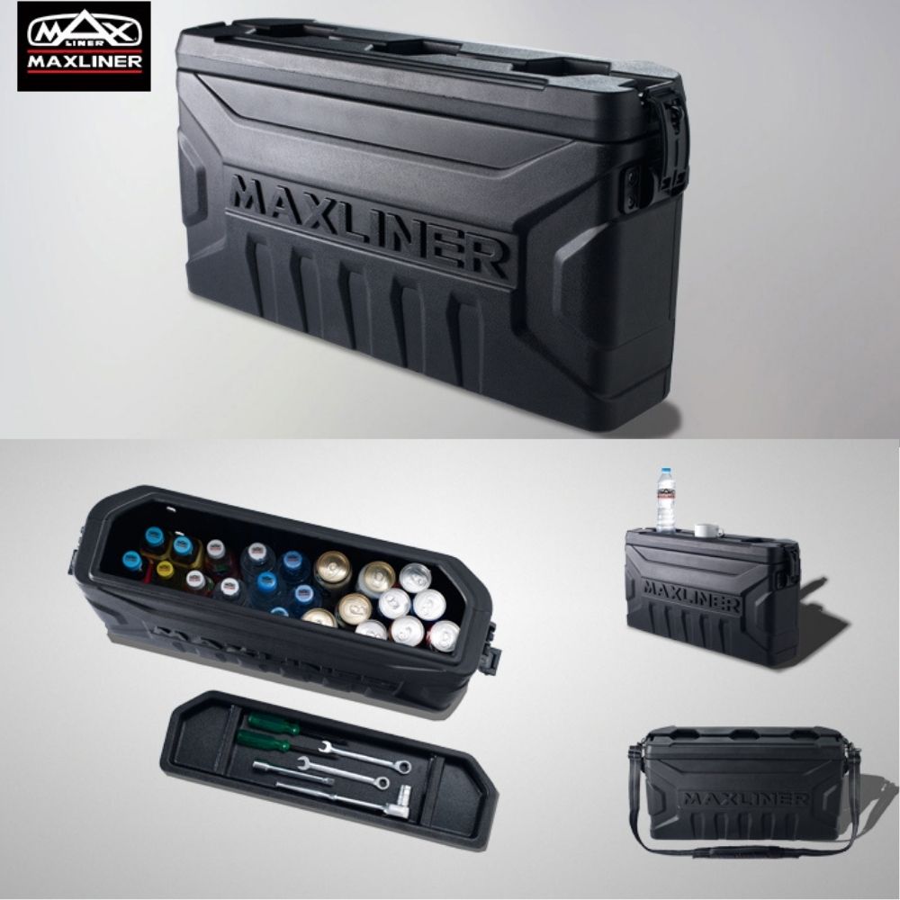 マックスライナー Toyota Hilux サイドボックス ハイラックス荷台 Side Gun125用 Box Max 取り付け部品もセットで Maxliner