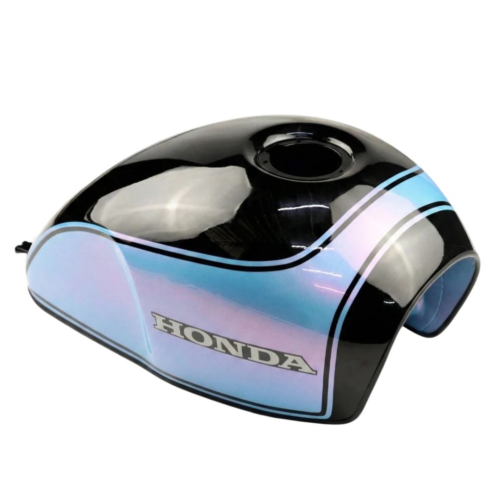 【お取り寄せ商品】BLACKWING(旧MAXNUS） ホンダ CL250 / CL500用 タンクカバー パールブルー&times;ブラック V22 カスタムパーツ 2023-2025｜スマートスモーカーズ