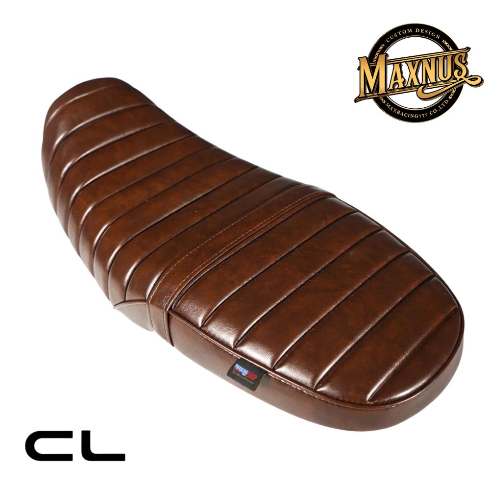 【お取り寄せ商品】BLACKWING(旧MAXNUS) ホンダ CL250/500用 ダブルシート カスタムシート V7 REPLACEMENT CUSHION DUAL SEATS DOUBLE For HONDA CL 250/500 MC57 PC68|スマートスモーカーズ