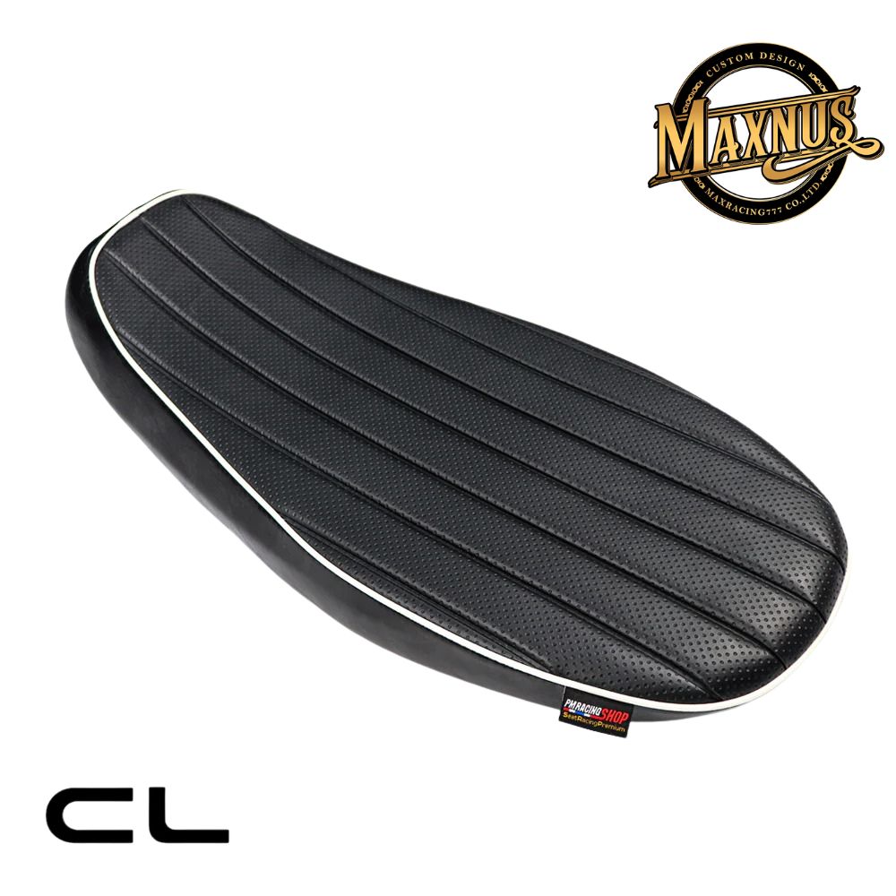 【お取り寄せ商品】BLACKWING(旧MAXNUS） ホンダ CL250/500用 ダブルシート カスタムシート V9 REPLACEMENT CUSHION DUAL SEATS DOUBLE For HONDA CL 250/500 MC57 PC68｜スマートスモーカーズ