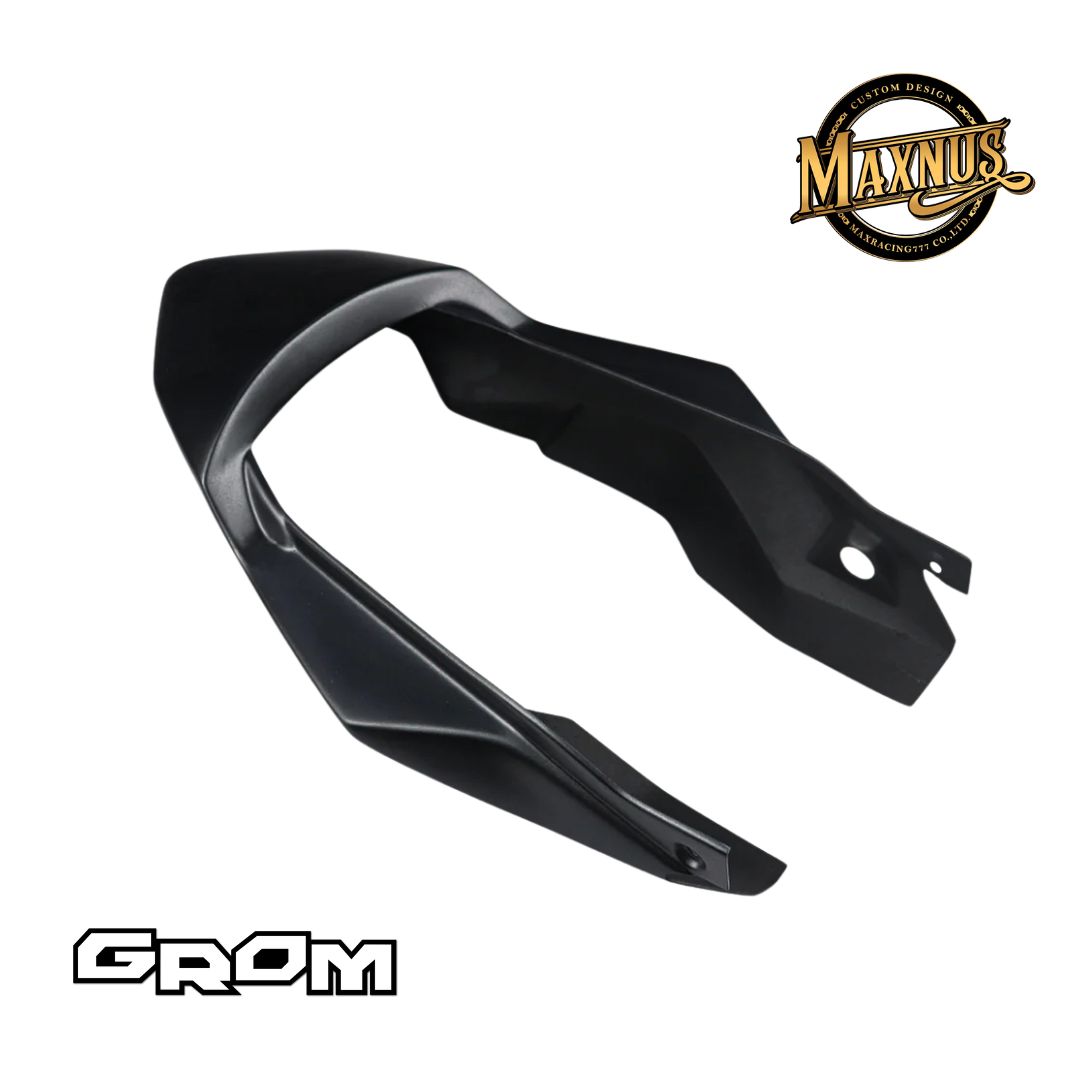 【GROM 2025年モデル専用】MAXNUS リアシートカウル テールカウル マットブラック 外装 カスタム パーツ REAR FAIRING COVER REAR COWL FRAME V.1 FIT FOR HONDA NEW GROM125 2025 JC92