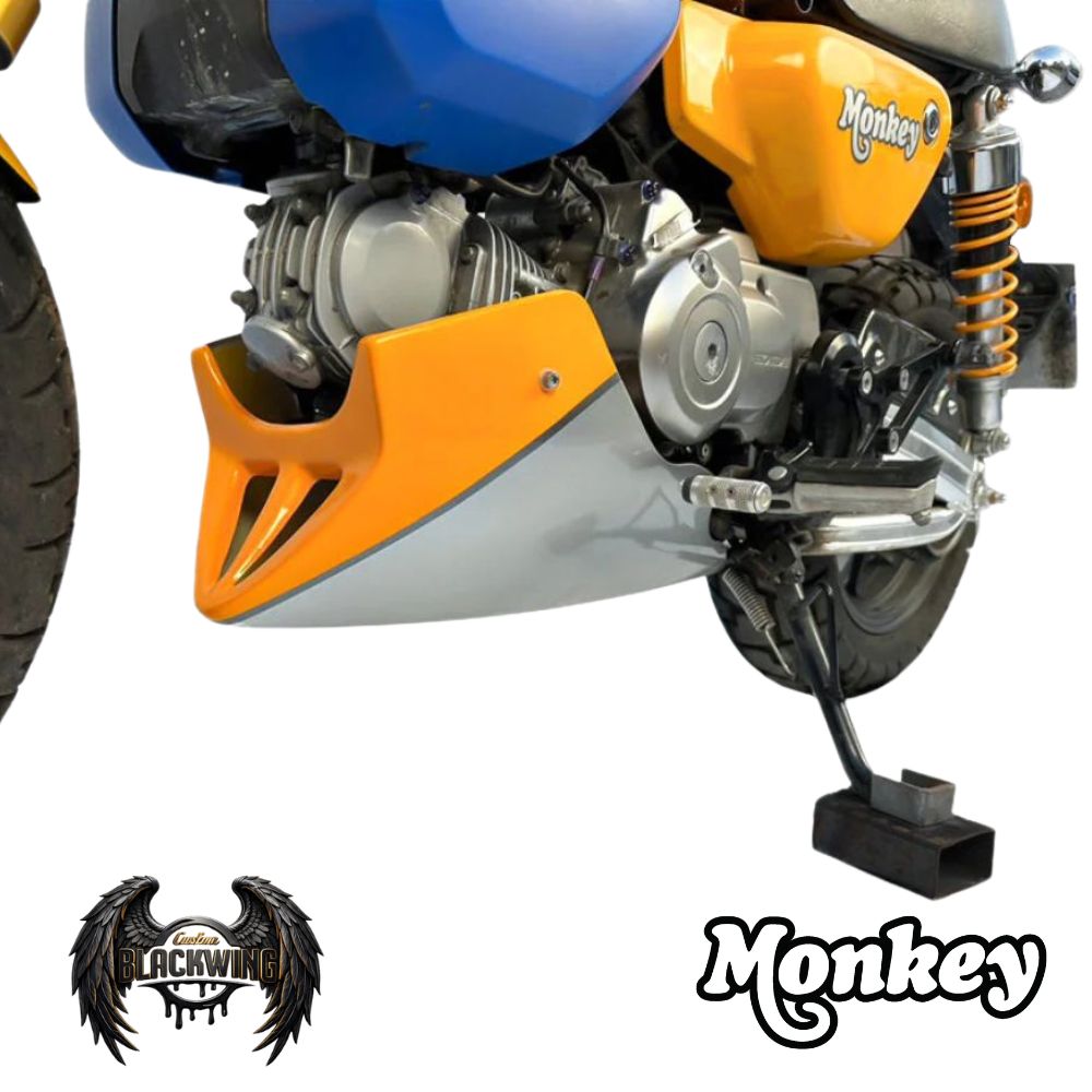 BLACKWING(旧MAXNUS） ホンダモンキー125 (2022-2025対応)用 アンダーカウル ベリーパンガード HONDA Belly Pan Under Fairing Guard Trim Cover for HONDA Monkey125 JB03 JB05 ベリーパネル｜スマートスモーカーズ