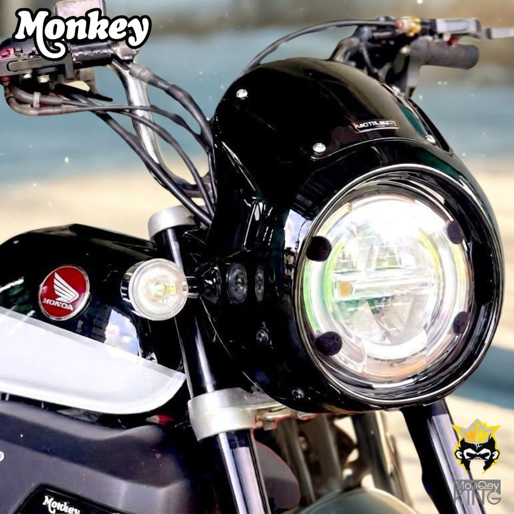 Monkey125 ヘッドライトカウル V3 Honda Monkey125 JB02 JB03 JB05 MonQeyKing by MotolordD｜スマートスモーカーズ