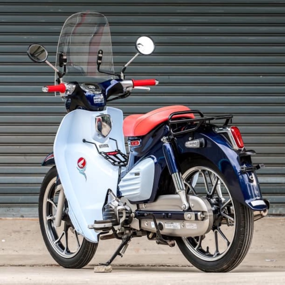 市場 ホンダ MOTOLORDD HONDA スーパーカブC125用 SUPER クリアウィンドスクリーン CUB C125