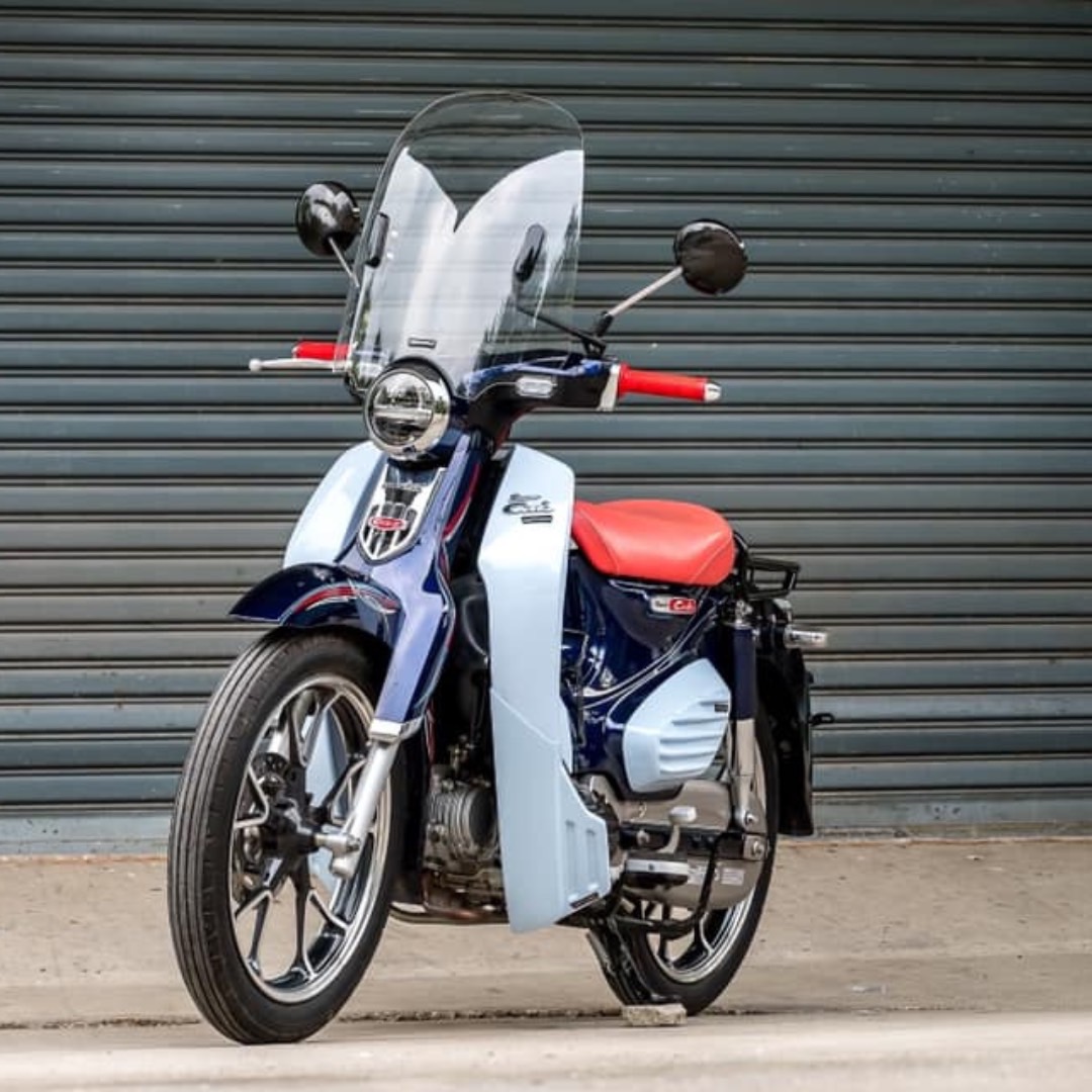 市場 ホンダ MOTOLORDD HONDA スーパーカブC125用 SUPER クリアウィンドスクリーン CUB C125