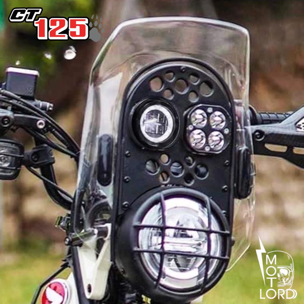 ハンターカブ デュアルヘッドライトフロントラックキット【MOONEYES】 MOONEYES ムーンアイズ ホンダ ハンターカブ CT125 デュアル