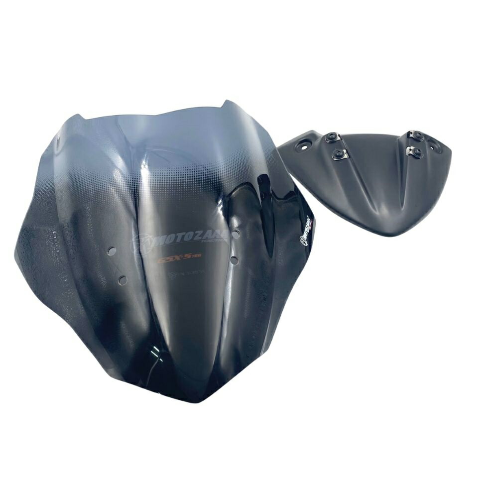 ホンダモンキー125用MOTOZAAAメーターバイザーウインドシールドV1HondaMonkey125MotoZaaaMeterVisorWindshieldV1/