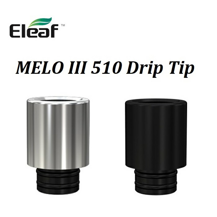 楽天市場 Eleaf Melo3 Melo3mini 510 Style Drip Tipmelo3 Melo3mini Mouthpiece イーリーフ メロースリーメロースリーミニマウスピース スマートスモーカーズ