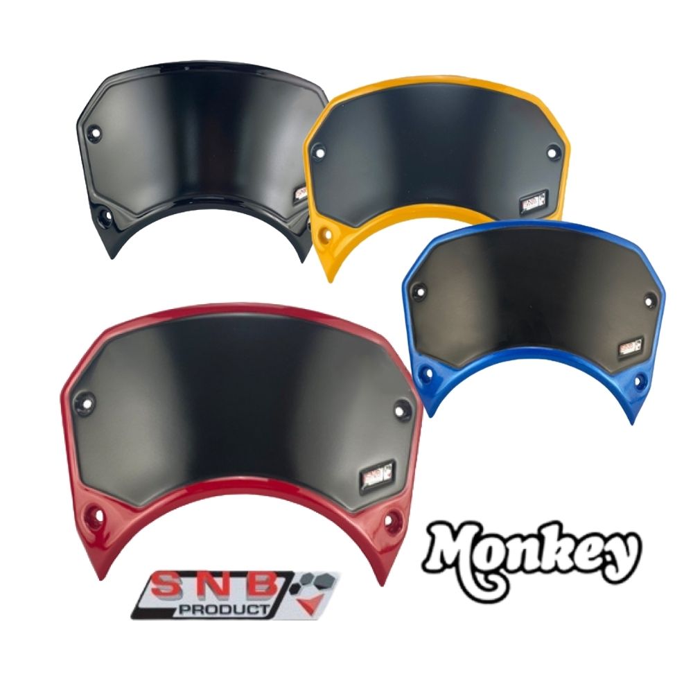 楽天市場 ホンダ モンキー125用 Snb メーターバイザー ウインドシールドhonda Monkey125 Snb Meter Visor スマートスモーカーズ