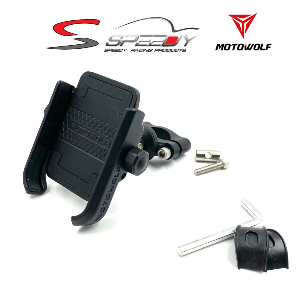 値下げしました！充電器スマホホルダー付き125ccバイク 楽天市場】バイク用スマホホルダー充電機能付（ワイヤレス充電・USB