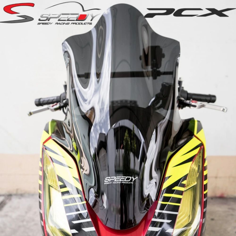 楽天市場】SPEEDY ホンダ PCX125/PCX160 ウインドシールド スモーク