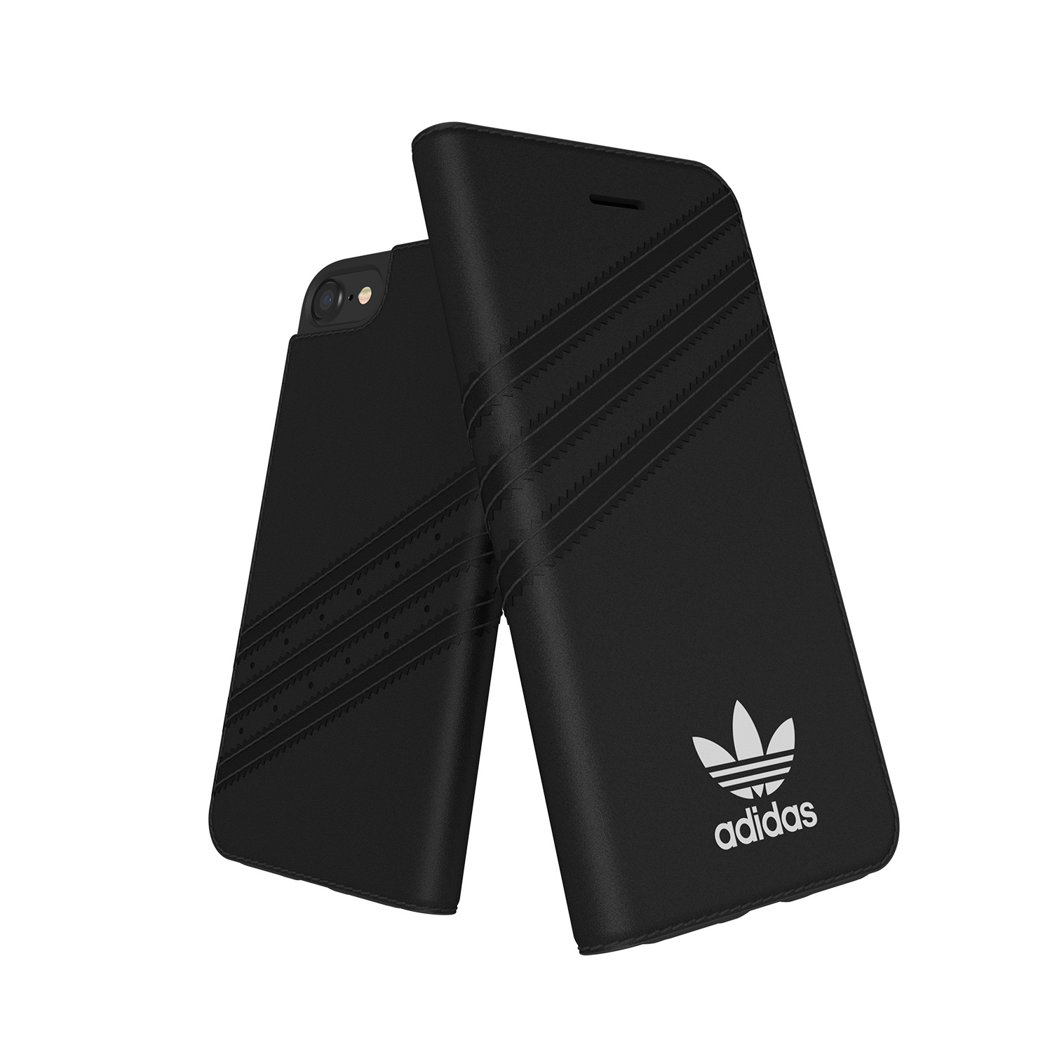 楽天市場 マラソン期間限定セール価格 Adidas Iphone 7 8 Or Booklet Case Black White スマホケース スマホ ケース アディダス アイフォン Gadget Market 楽天市場店