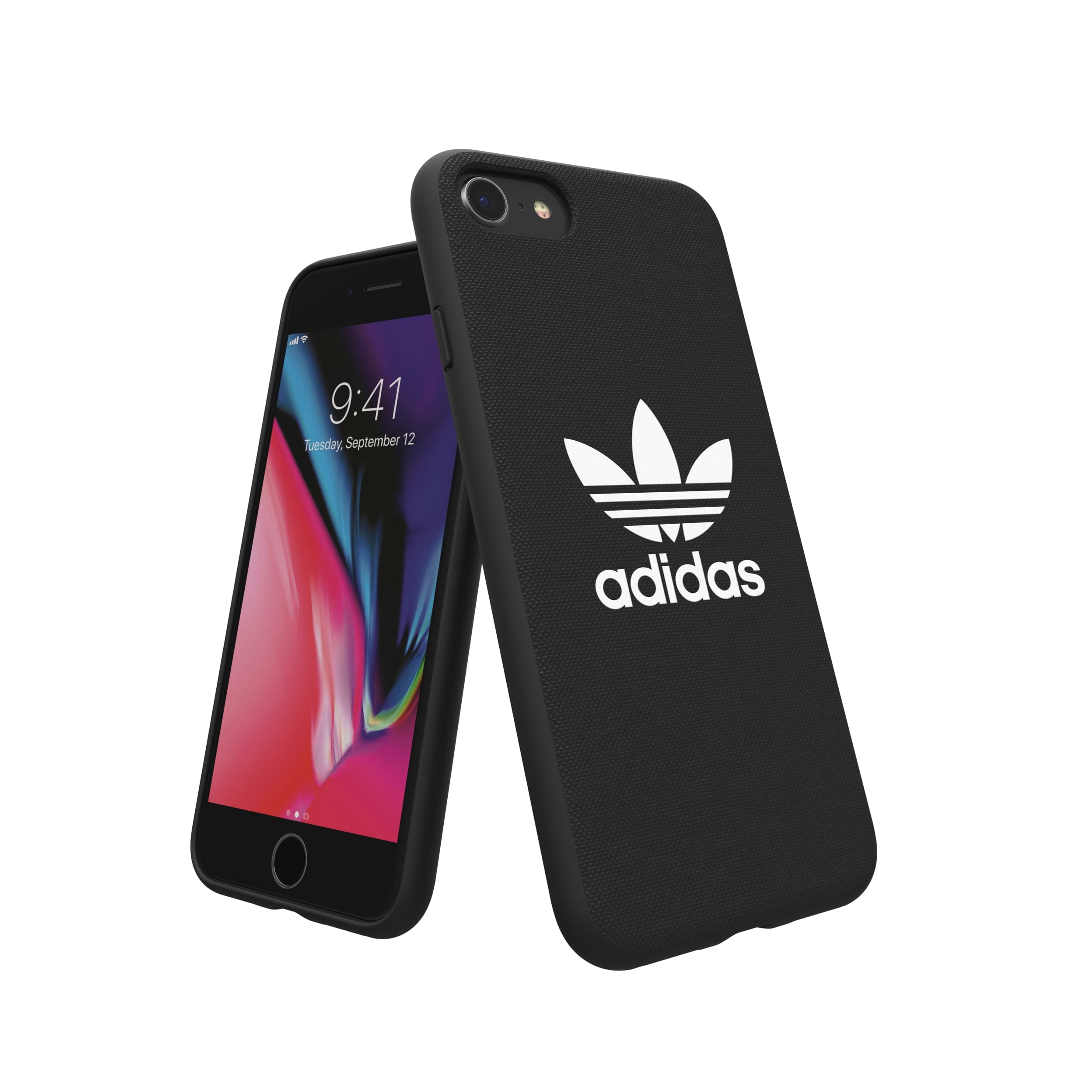 楽天市場 Adidas アディダス Iphone Se ケース 第2世代 Iphone 6 6s 7 8 スマホケース アイフォン カバー 耐衝撃 Tpu キャンバス地 Adicolor ブラック 黒 Smartstyle 楽天市場店