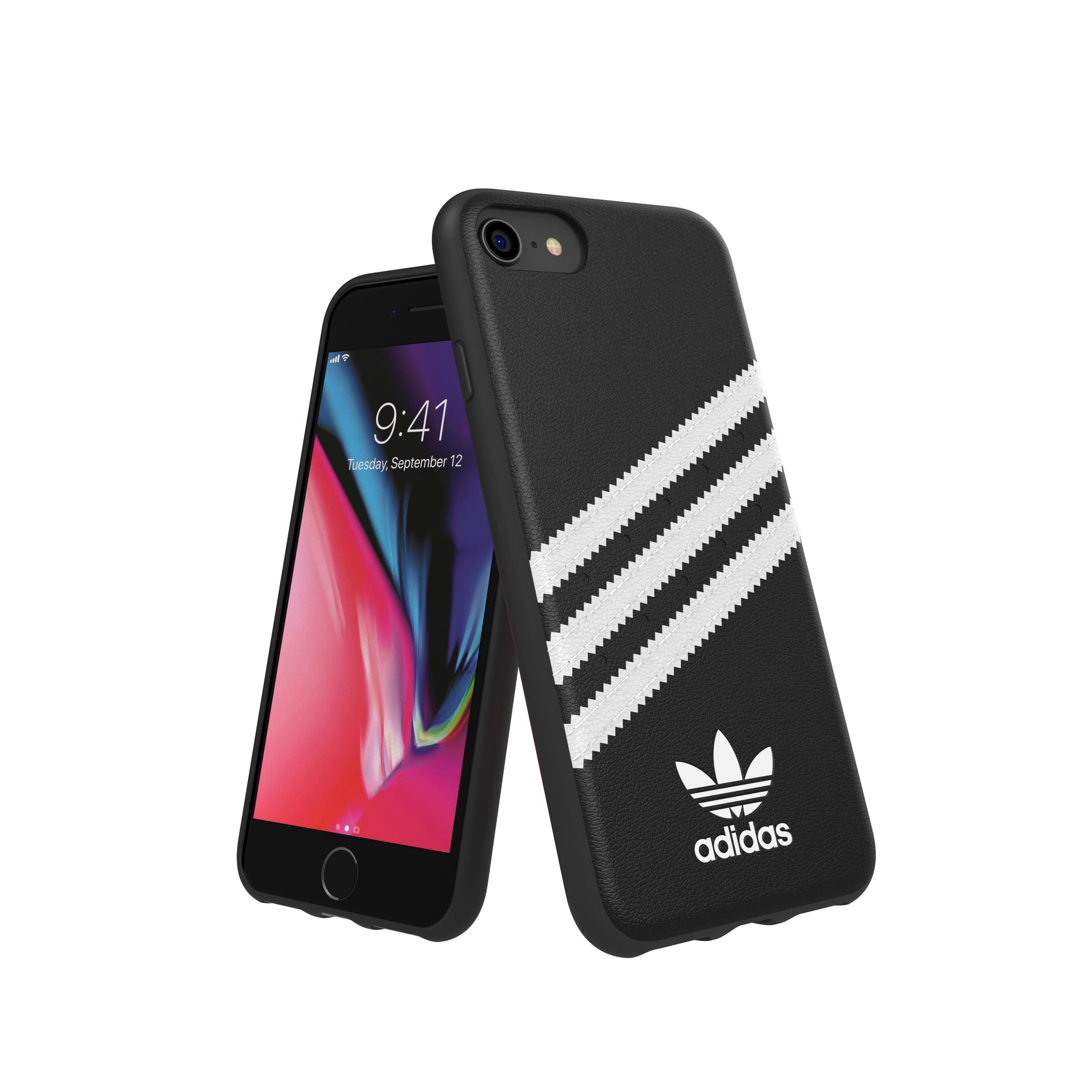 楽天市場 Adidas アディダス Iphone Se ケース 第2世代 Iphone 6 6s 7 8 スマホケース アイフォン カバー 耐衝撃 Tpu キャンバス地 Adicolor ブラック 黒 Smartstyle 楽天市場店