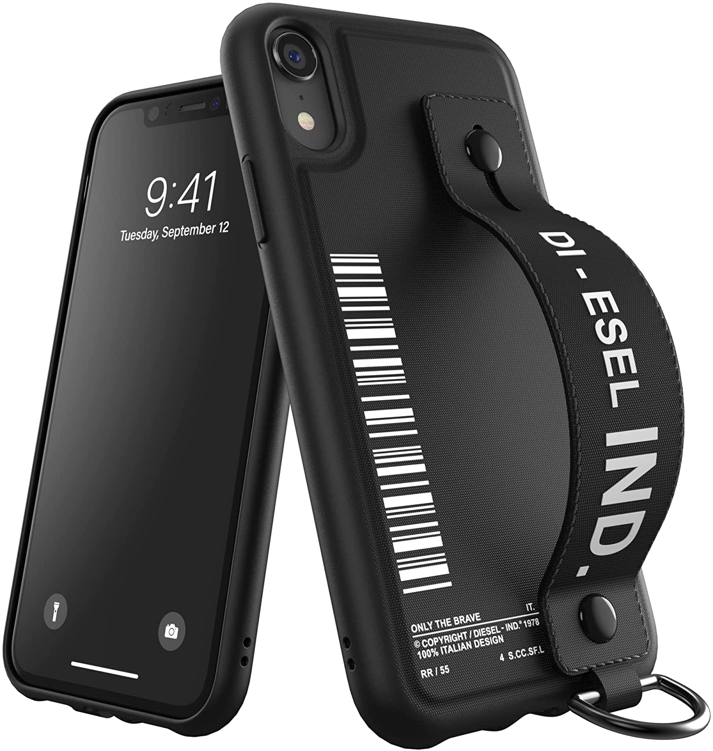 楽天市場】DIESEL iPhone XR ケース FW20 刺繍ディテール