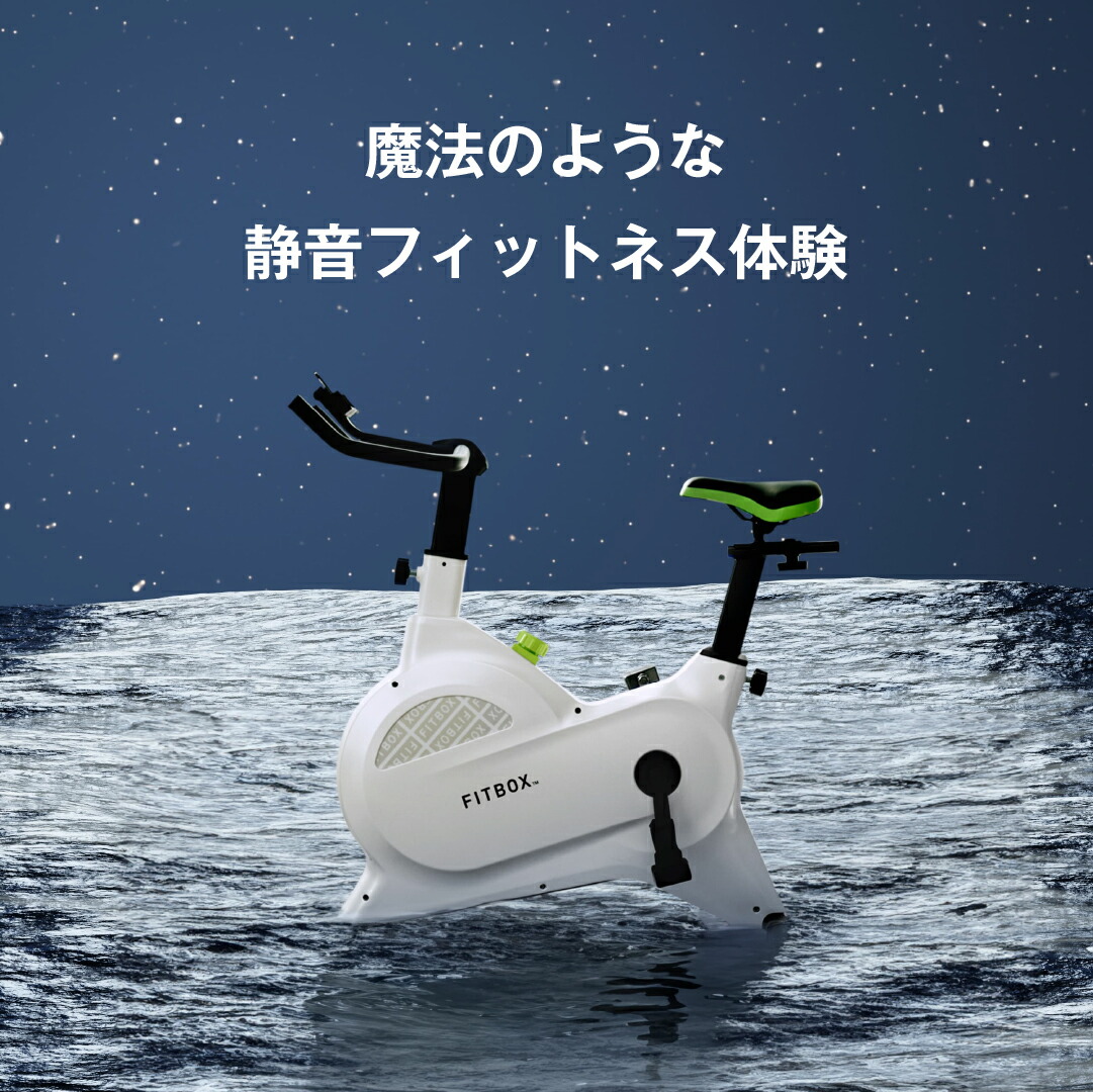 公式 FITBOX LITE】極静音 エアロバイク フィットネスバイク スピン  