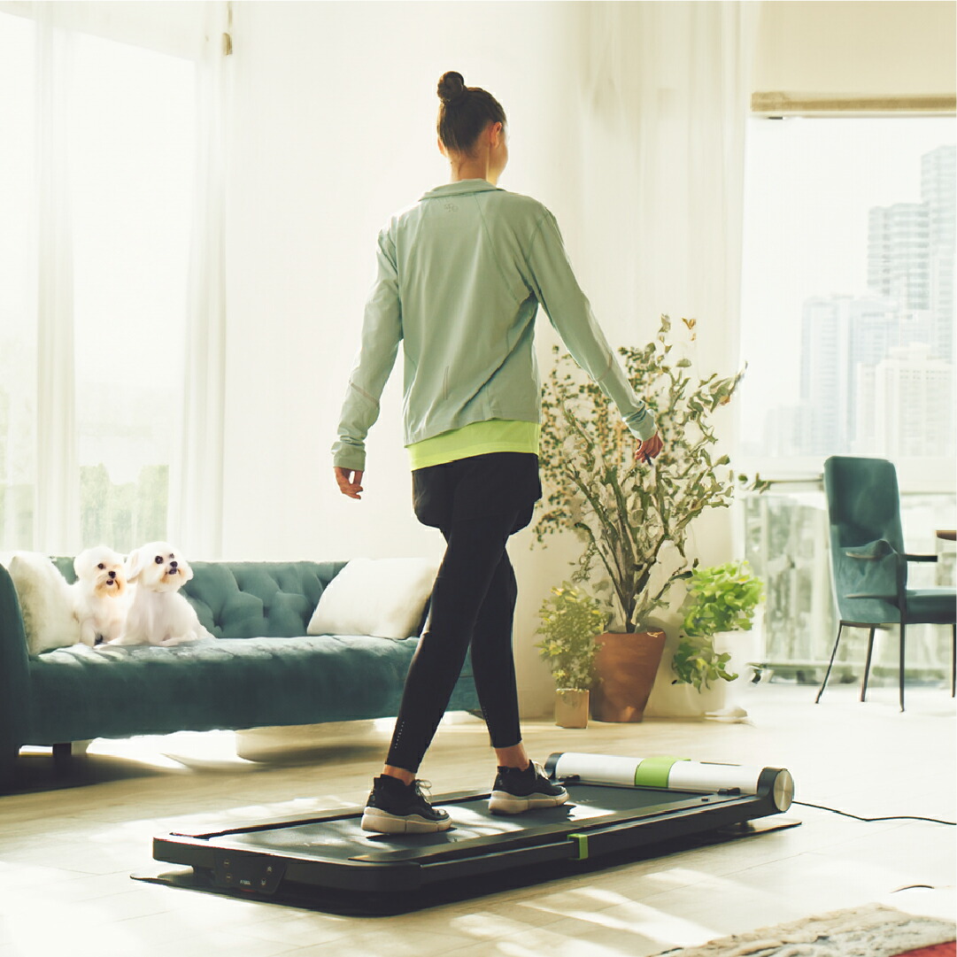 FITBOX TREADMILL】折りたためる ルームランナー ランニングマシン 