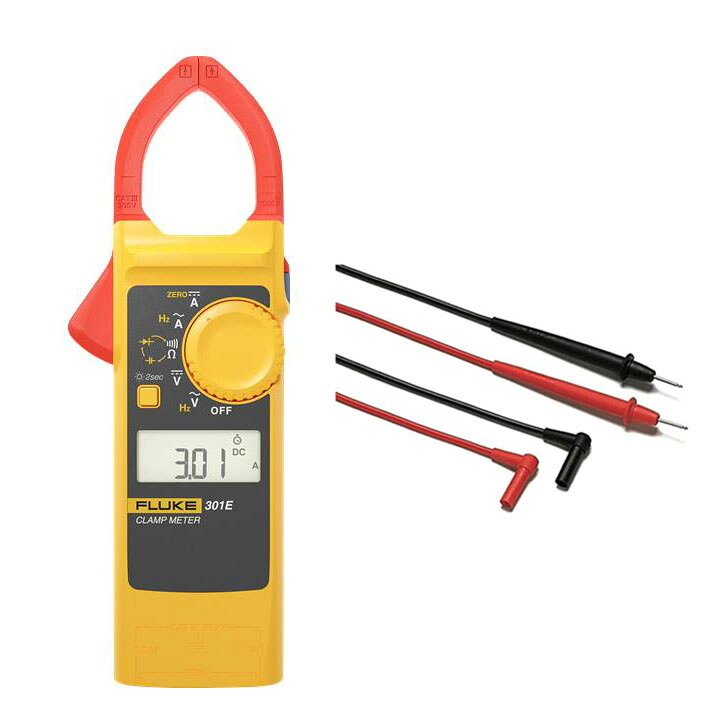 FLUKE(フルーク) AC/DC電流クランプ・メーター 600Aレンジ 【国内正規品】 301E/APC テクトロニクス&フルーク 正規品 fluke 301e