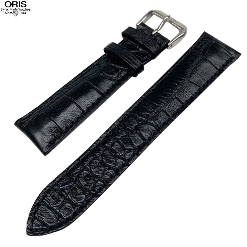 楽天市場】ORIS オリス 新品・純正ストラップ 20mm ホワイト クロコ型