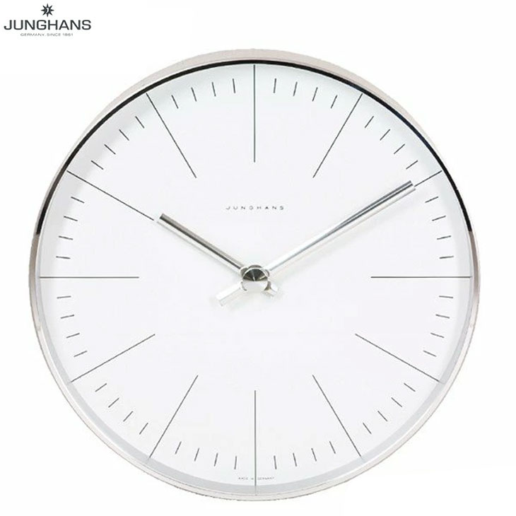 新品 JUNGHANS ユンハンス 掛時計 367/6049.00 マックス営造物 石英 差しわたし22珊 並行輸入