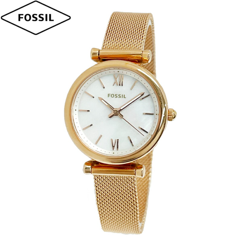 楽天市場】フォッシル FOSSIL 腕時計 CARLIE MINI 三針