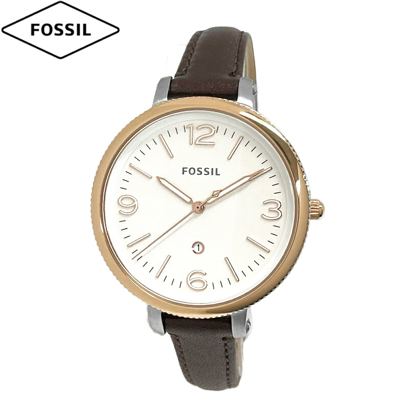 【在庫ラスト1点です!!】FOSSIL フォッシル 腕時計 新品・アウトレット ES4922 三針デイト レディース クォーツ 並行輸入品