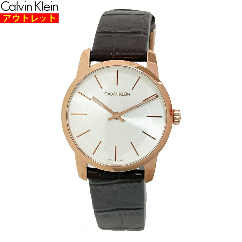 カルバンクライン K2G2G1P4 新品未使用 電池交換済 グレー文字盤 美品 カルバンクライン K2G2G1P4 新品未使用 電池交換済 グレー文字盤