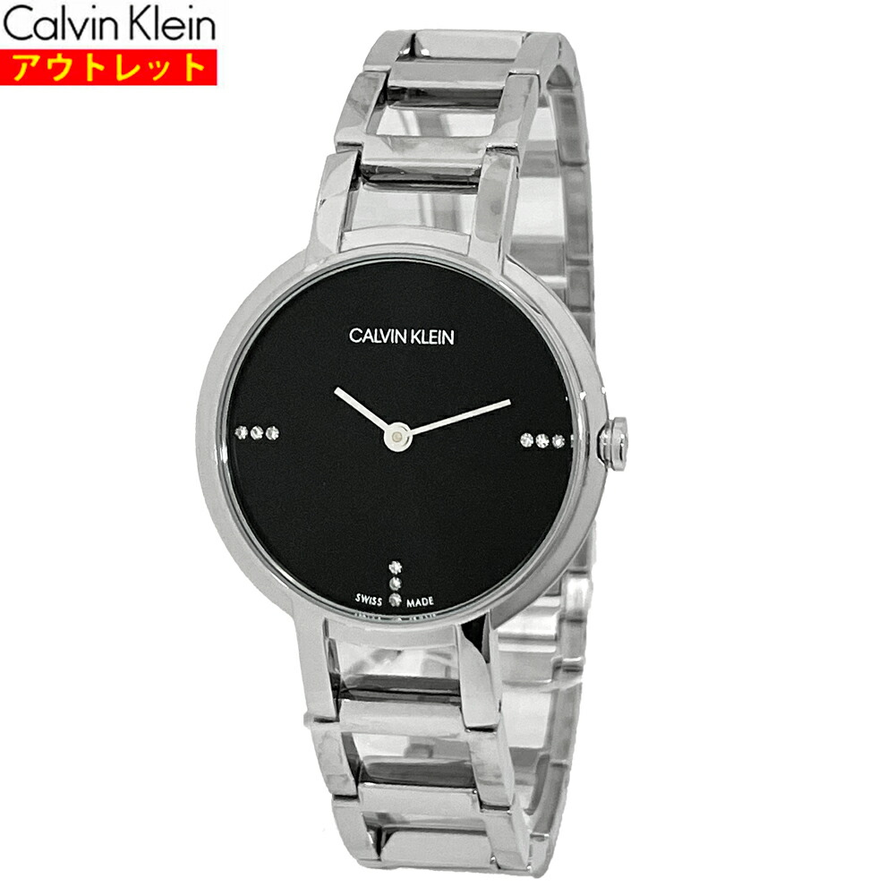 Calvin Klein カルバンクライン 腕時計 新品 アウトレット K8N2314S チアーズ クォーツ レディース ステンレスバングル ダイヤモンド 並行輸入品
