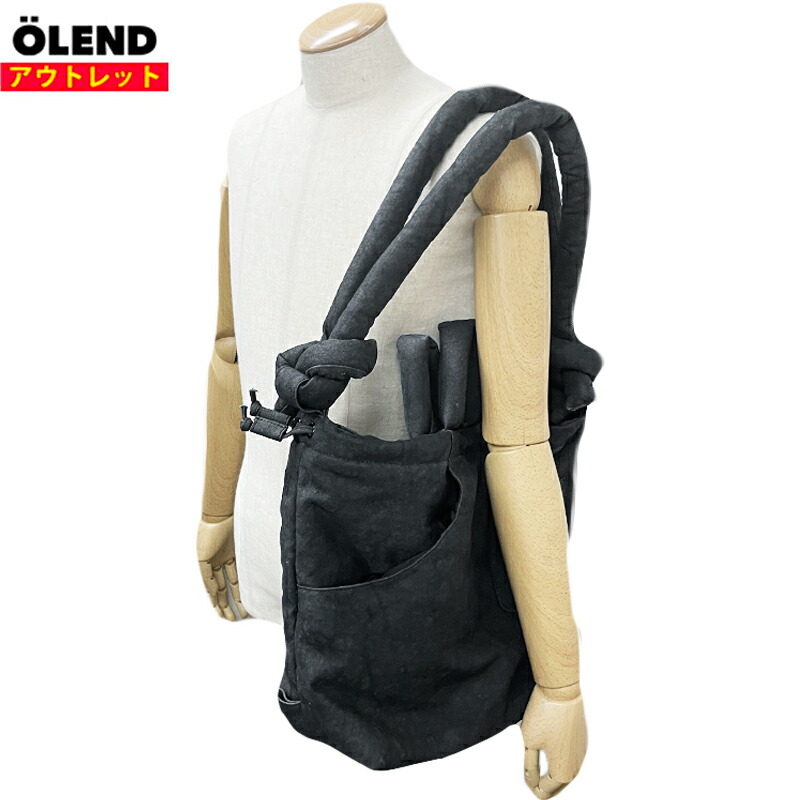 OLEND オレンド 新品・アウトレット ONA WASHED オナ ウォッシュドバッグ ブラック トートバッグ リュック バックパック 3way ユニセックス メンズ レディース 並行輸入品 送料無料