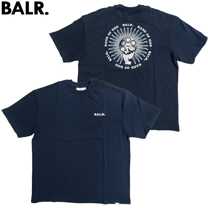 BALR. 山高帽子 新品 半袖 プルオーバー B1112.1316 NAME GOLT BOX T-SHIRT 米国海軍 S～XL 丸首 労働者の一団素っ首 鳴らす郵便うけで貨物輸送無料