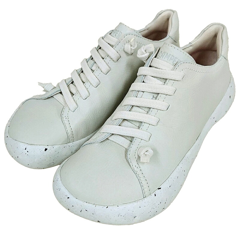 CAMPER カンペール 新品 PEU STADIUM スニーカー K100742 011 アイボリー ペウ スタジアム ローカット シューズ レザー 並行輸入品 送料無料｜スマートタイム