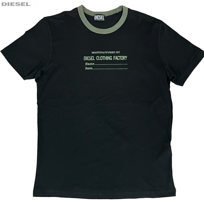 楽天市場】DIESEL ディーゼル 新品 半袖 Tシャツ 丸首 A02288