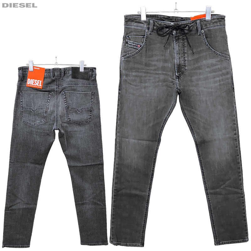 【楽天市場】DIESEL ディーゼル 新品 ジョグジーンズ KROOLEY-Y-NE A00879 069VX 01 W32-L32 ジョグデニム  Sweat jeans メンズ デニム パンツ 送料無料 : スマートタイム