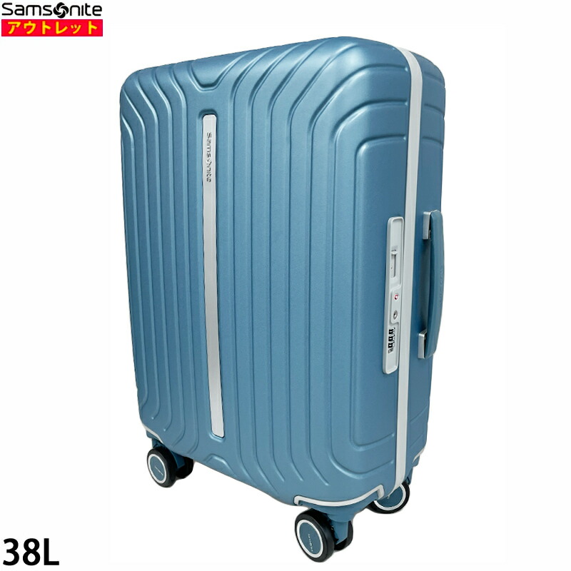 サムソナイト 新品・逃げ口  38L Lite Frame ともし火ひな形 スピナー55/20 内燃機関青み QA7*51001 旅行バッグ 持ちはこび入れもの 旅行御徒面子 Samsonite Black Label 貨物輸送無料