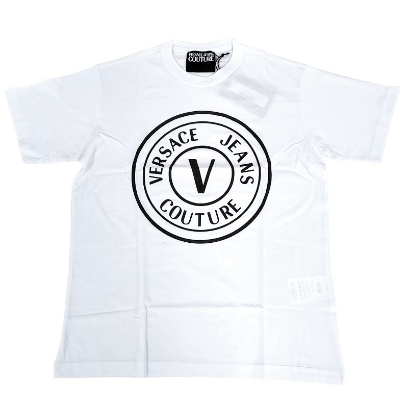 Tシャツ・カットソー VERSACE JEANS SS25 (78GAGT08 CJ01TG03) 楽天市場】VERSACE JEANS COUTURE ヴェルサーチ ジーンズ