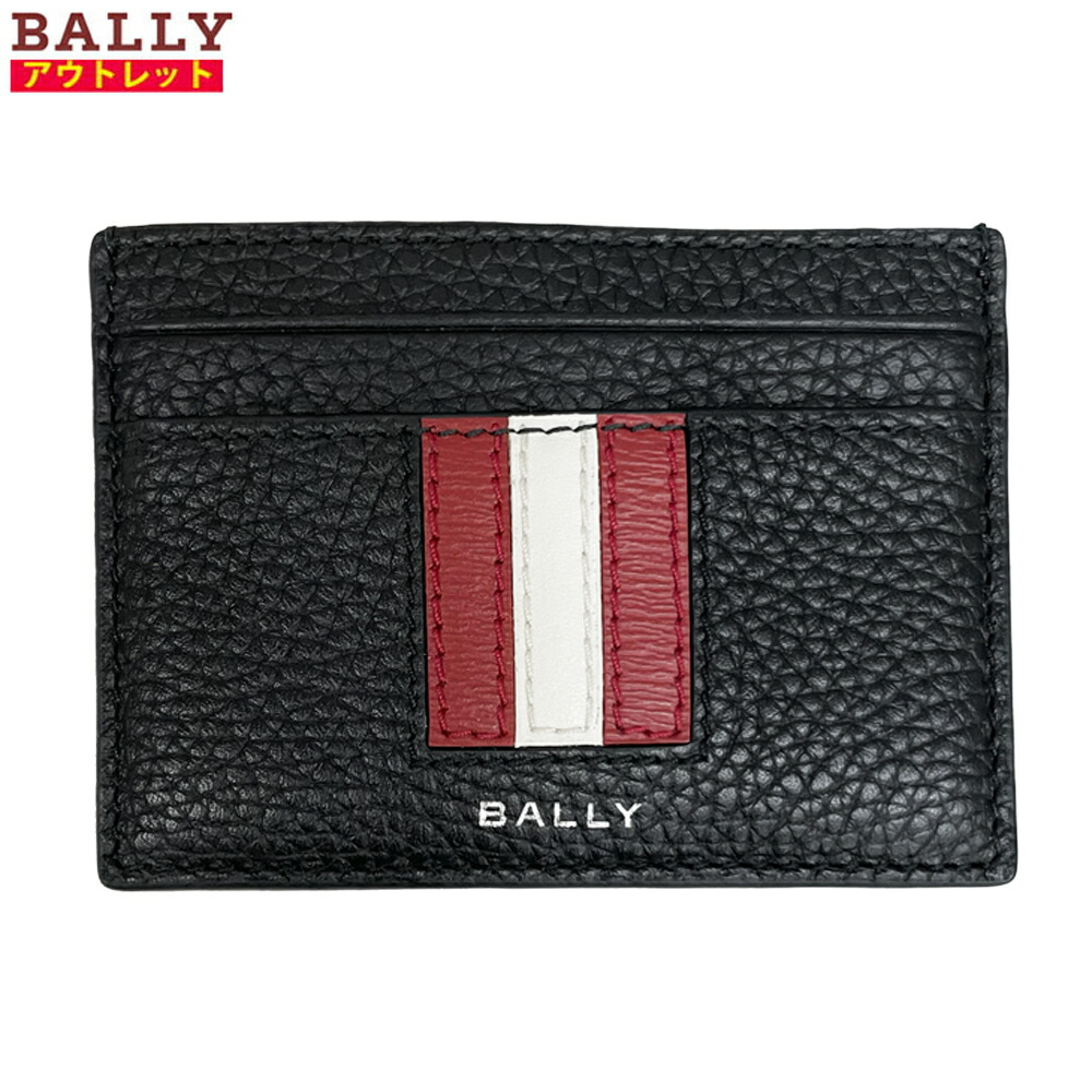 バリー BALLY カードケース TYKE LT レザー 　ブラック 　スイス製 バリー BALLY カードケース TYKE LT レザー ブラック スイス製