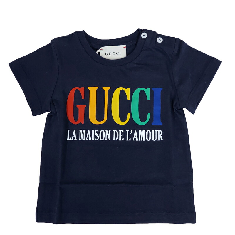 楽天市場】GUCCI 新品 ベビー 半袖 Tシャツ 526659 X3074 1676 グレー