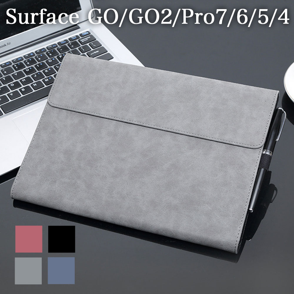 楽天市場 サーフェイス ケース タッチペン付 Surface Go Go2 カバー Pro4 Pro5 Pro6 Pro7 キーボード タイプカバー収納可能 光沢 ビンテージデザイン サーフェスプロ サーフェス プロゴー2 サーフェイスプロ7 6 5 4 両面保護 タッチペンホルダー付 おしゃれ 全面保護