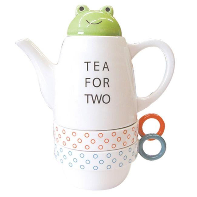 Smartz Animal Tea Four Two Frog Pot Cup Set Animal Tea Four Two Frog Pot Cup Set For And